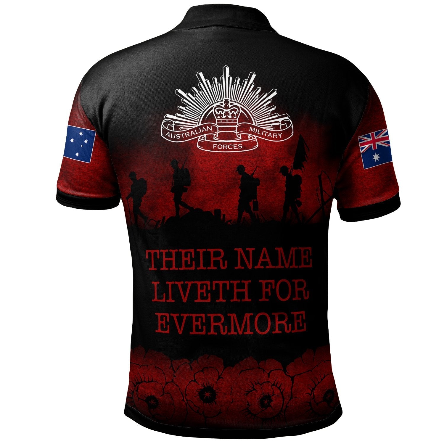 Anzac Polo - Their Name Liveth For Evermore Polo Shirt