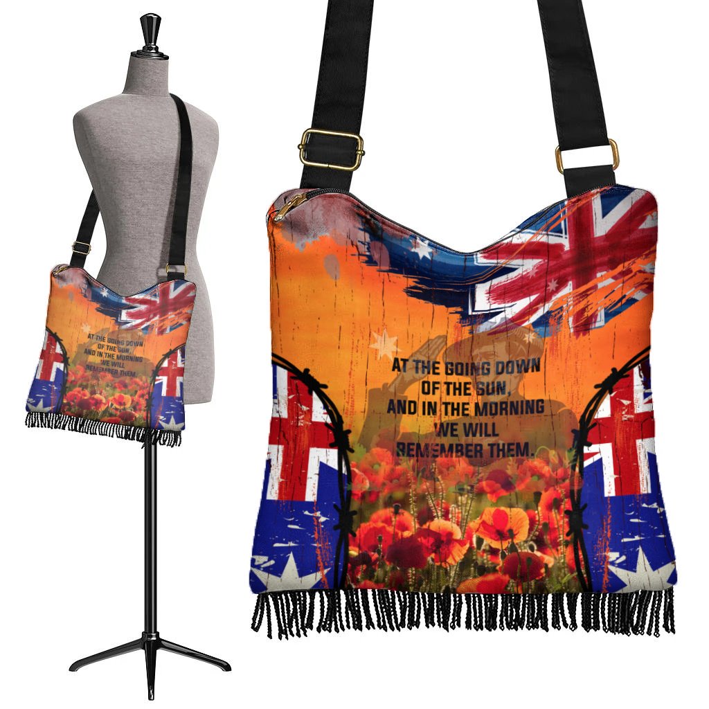 Australia Anzac Day 2022 Boho Handbag - Anzac Day Commemoration