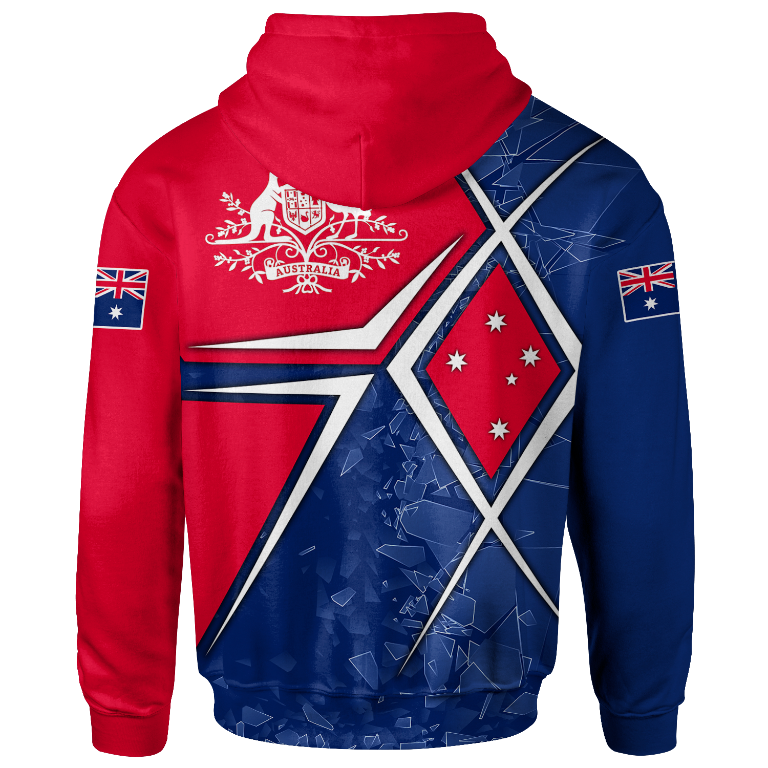 (Kid) Zip Hoodie - Aussie Flag