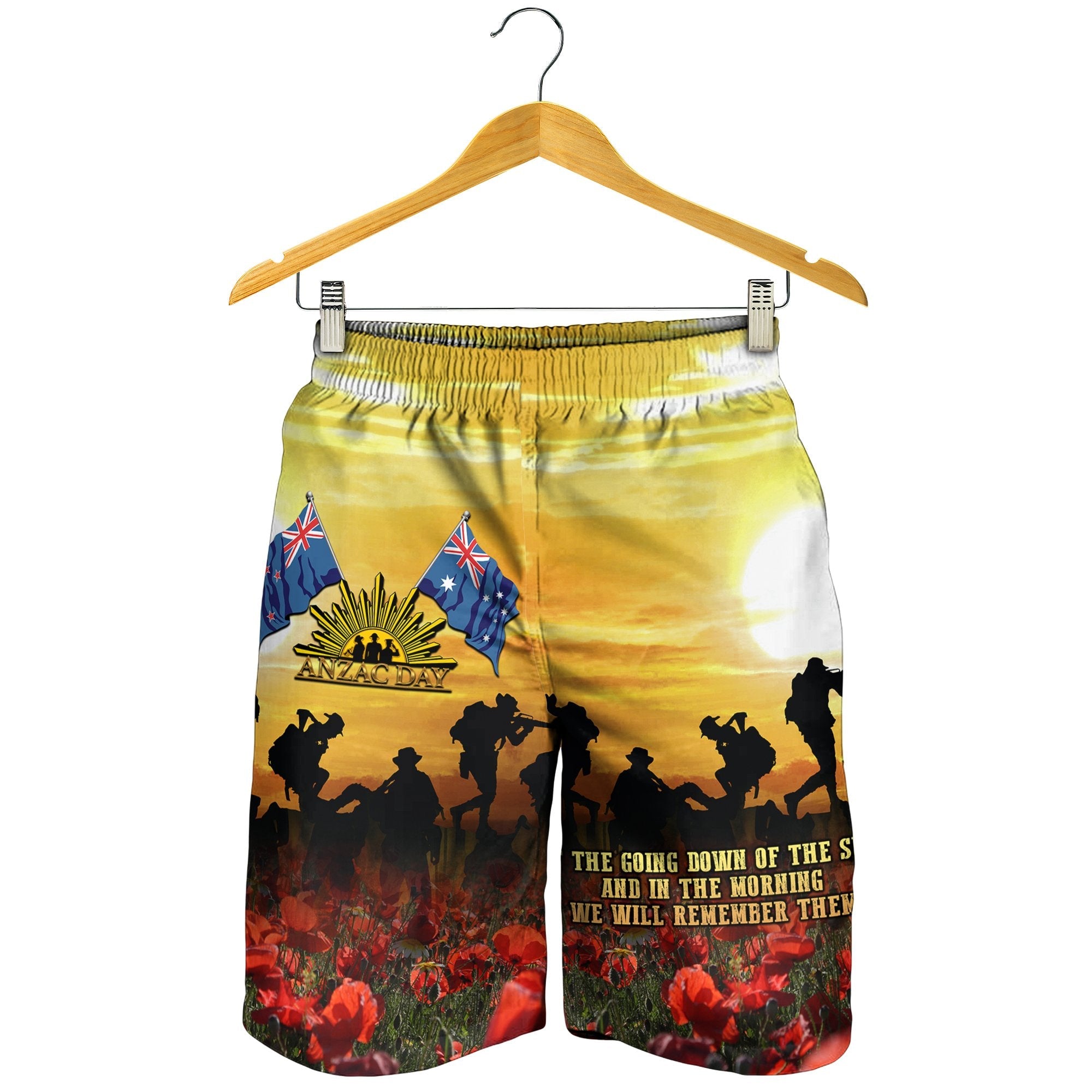 Anzac Men Shorts - Australian and New Zealand Army Corps