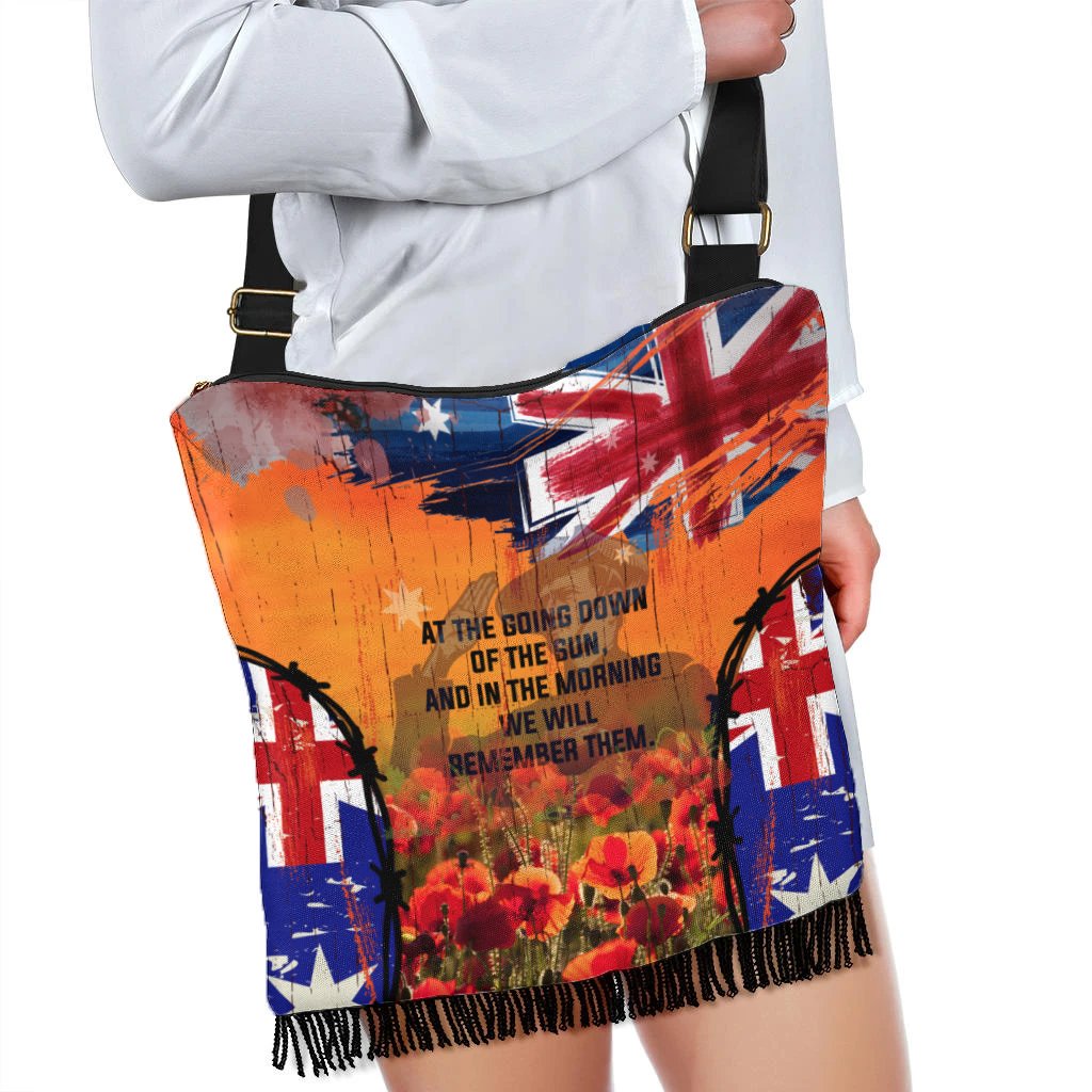 Australia Anzac Day 2022 Boho Handbag - Anzac Day Commemoration