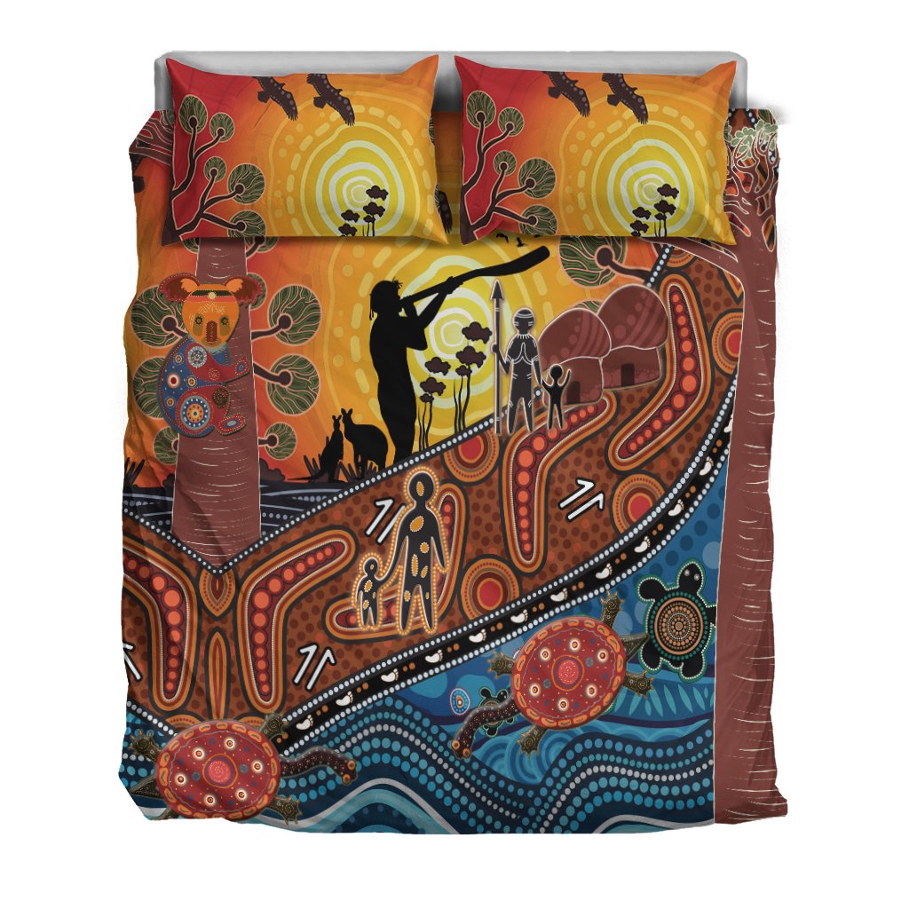 Aboriginal Bedding Set - Aboriginal Life