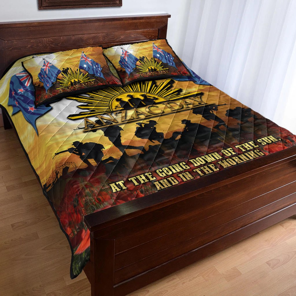 Anzac Quilt Bed Set - Australian and New Zealand Army Corps