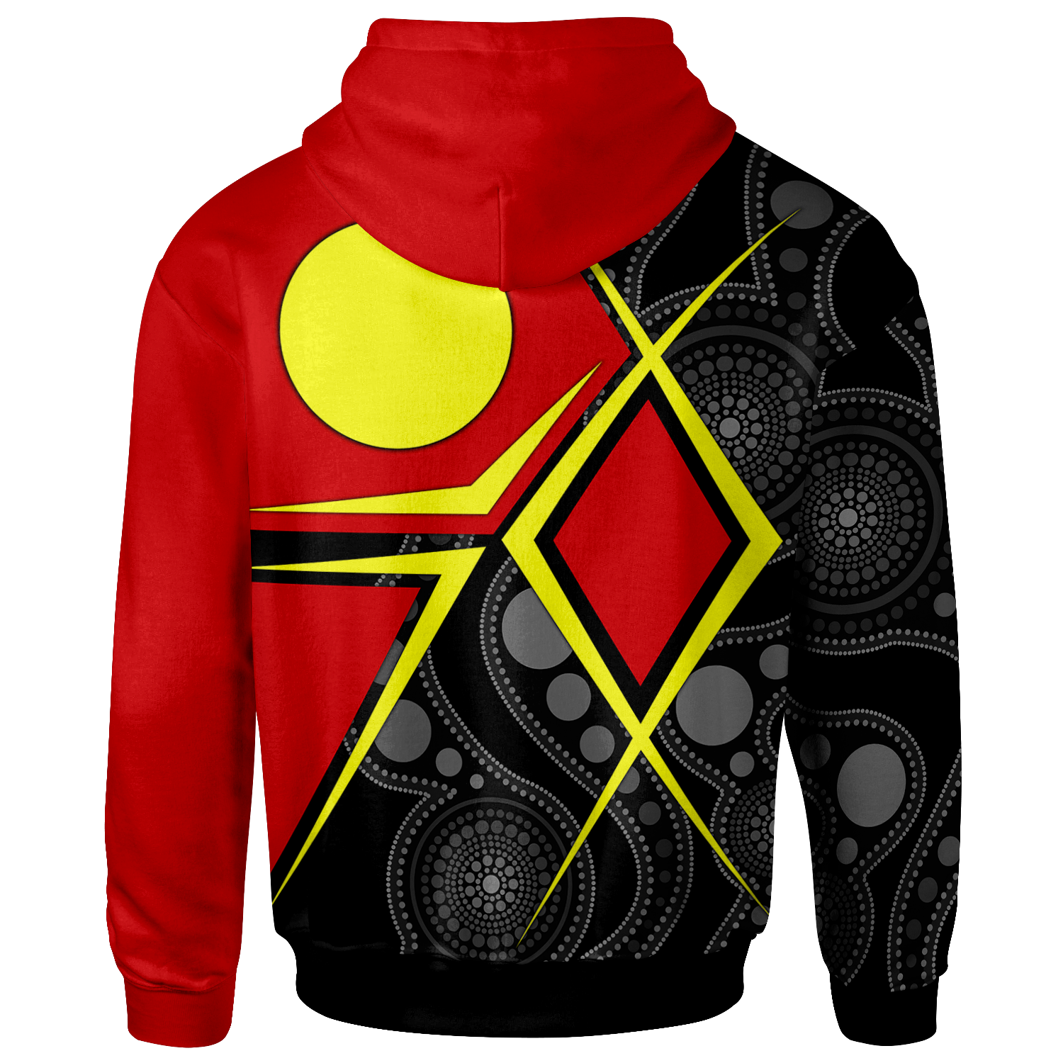 Aboriginal Zip Hoodie - Indigenous Legend