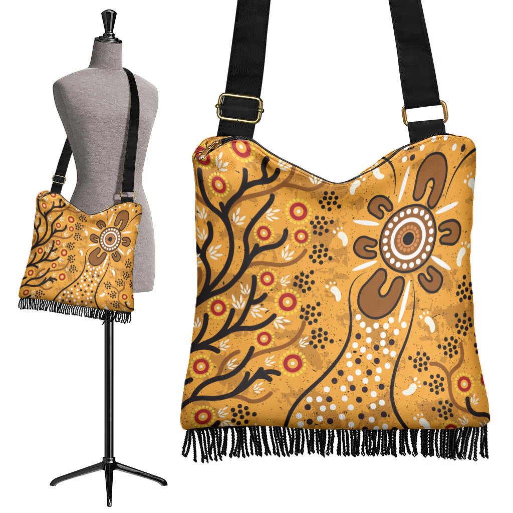 Boho Handbags - Aboriginal Art In Spring Style