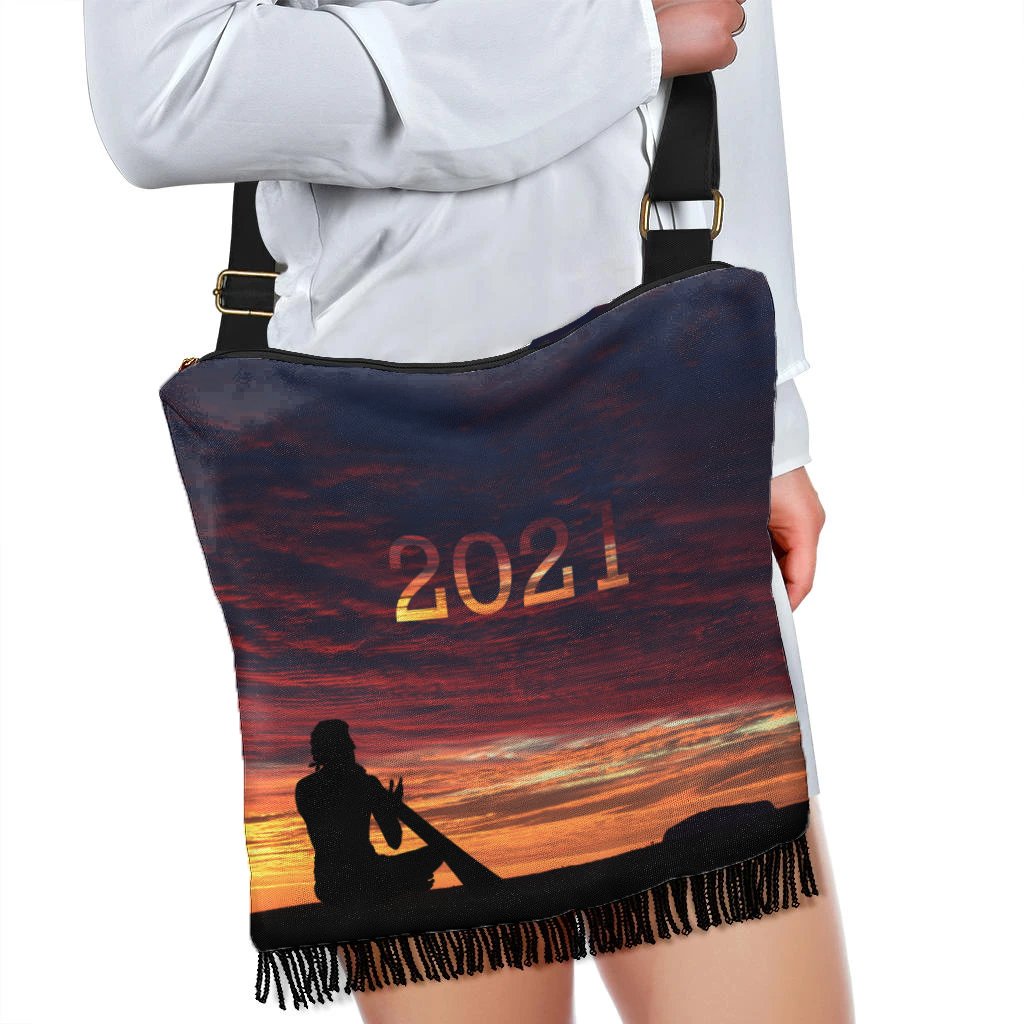 Australia Boho Handbag - Uluru Sky View 2022