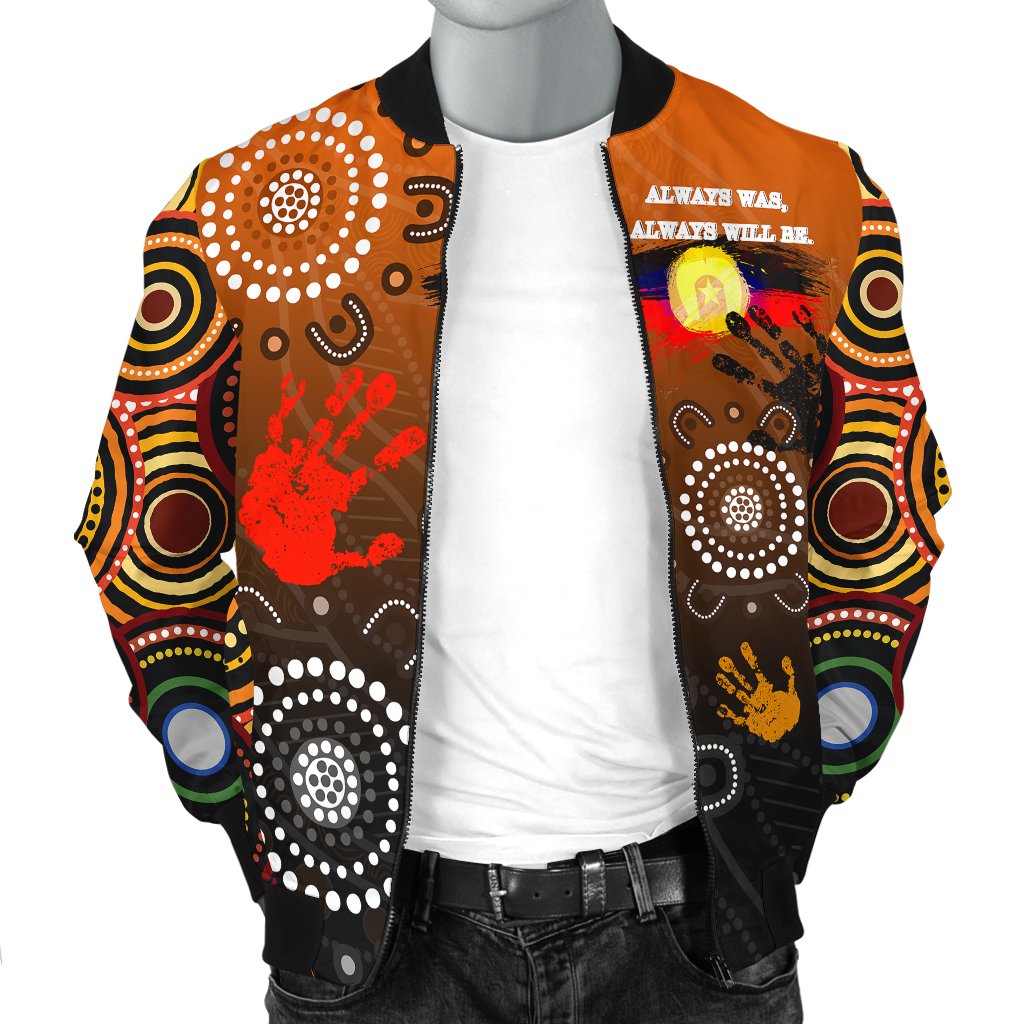 Aboriginal NAIDOC Men Bomber Jacket - Heal Country 2021