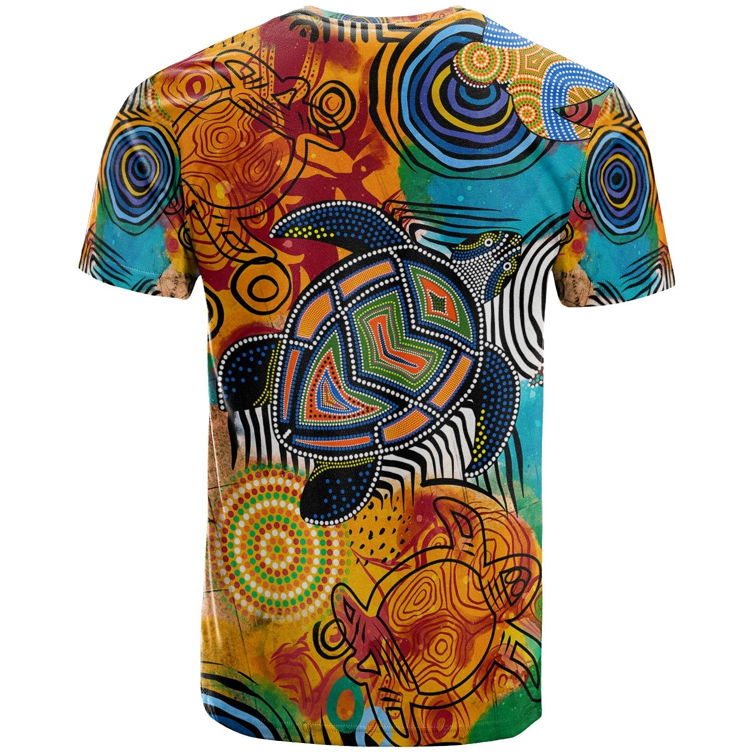 Aboriginal TShirt - Turtle Indigenous Art