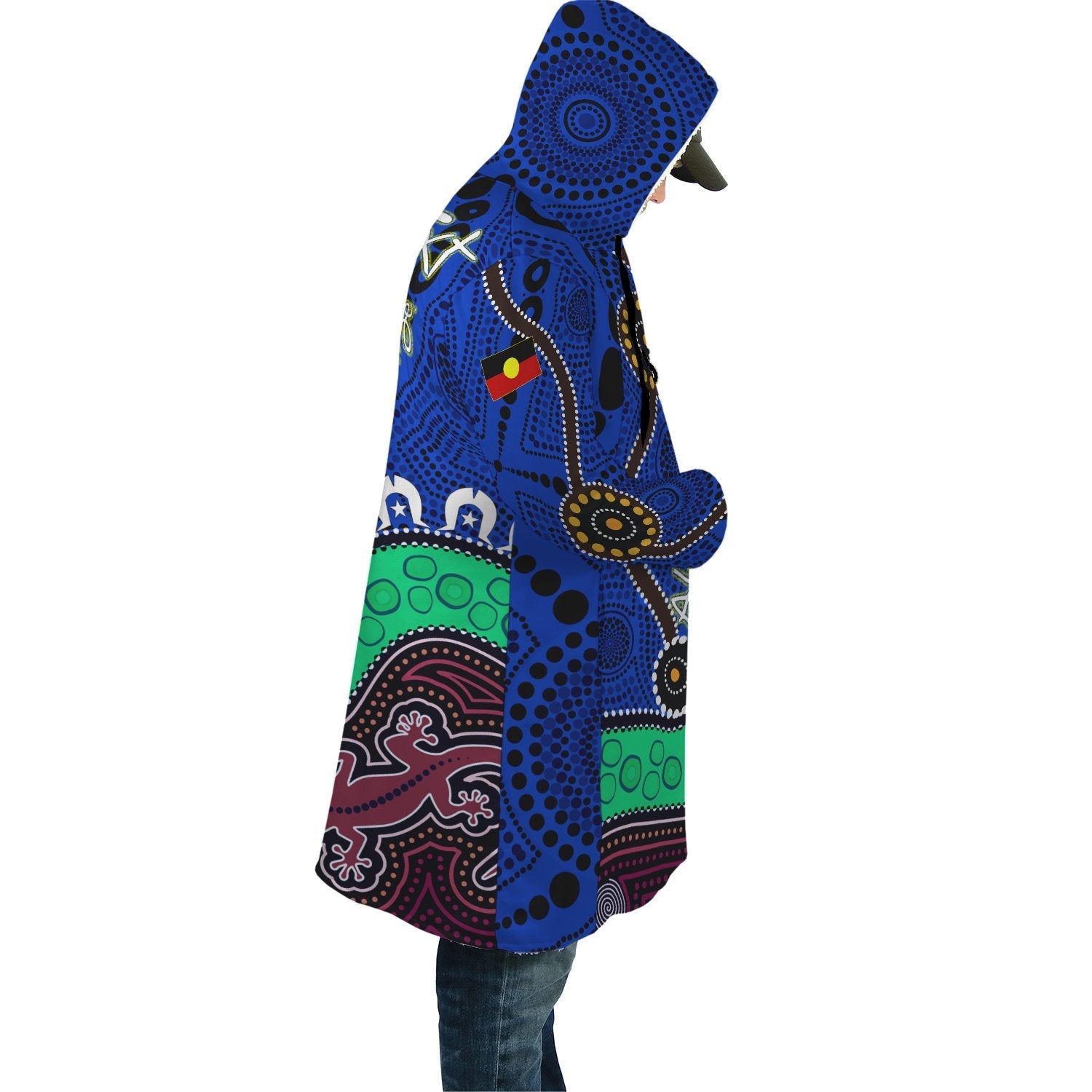 (Custom) AOP Cloak Aboriginal Naidoc Week Style