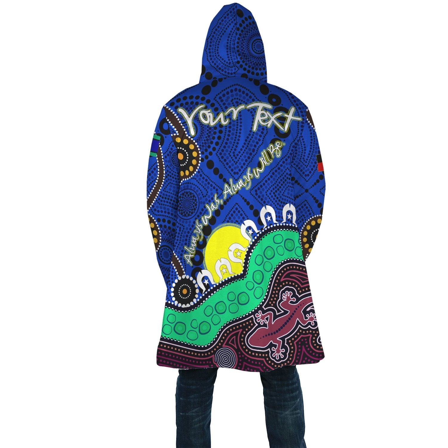 (Custom) AOP Cloak Aboriginal Naidoc Week Style