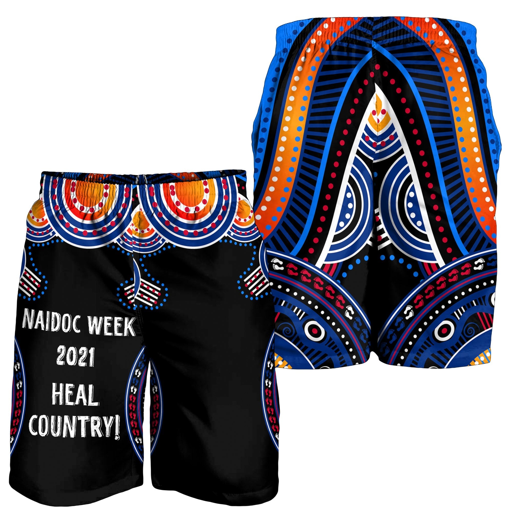 Australia Naidoc Week 2022 Men's Shorts Heal Country