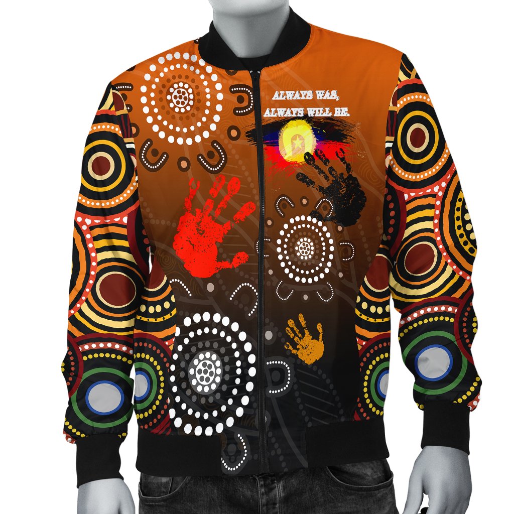 Aboriginal NAIDOC Men Bomber Jacket - Heal Country 2021
