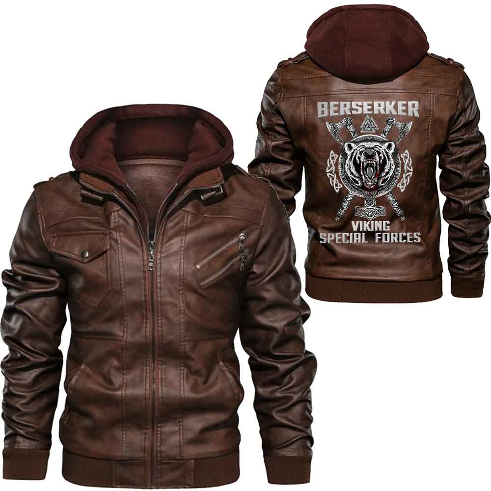 Viking Berserker Viking Special Forces Leather Jackets – To The Closet