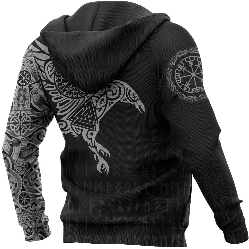 Viking The Raven Of Odin Tattoo Special Hoodie