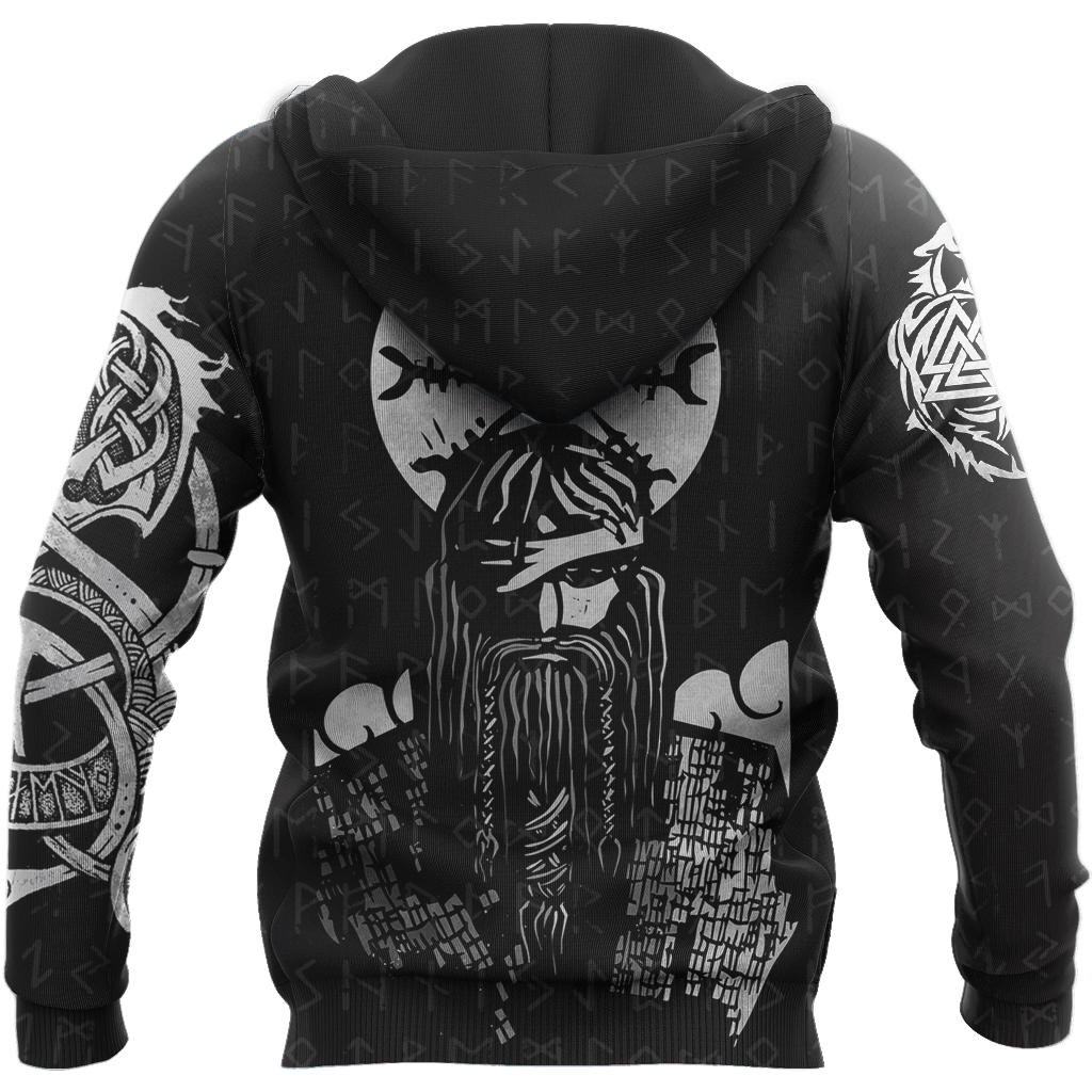 Viking Sherpa Hoodie Warrior Sherpa Hoodie