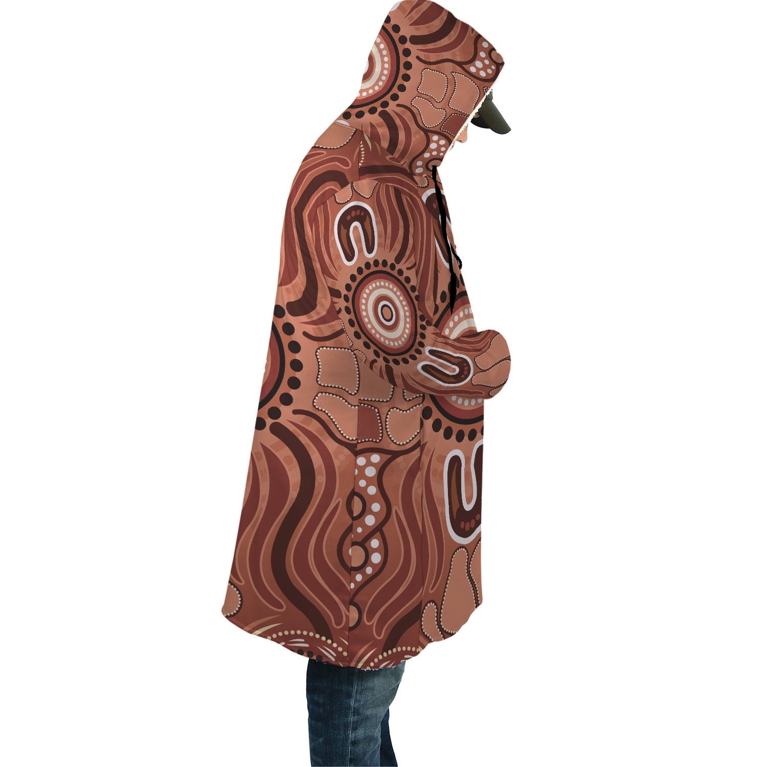 Aboriginal Cloak - Indigenous Art Patterns Ver02