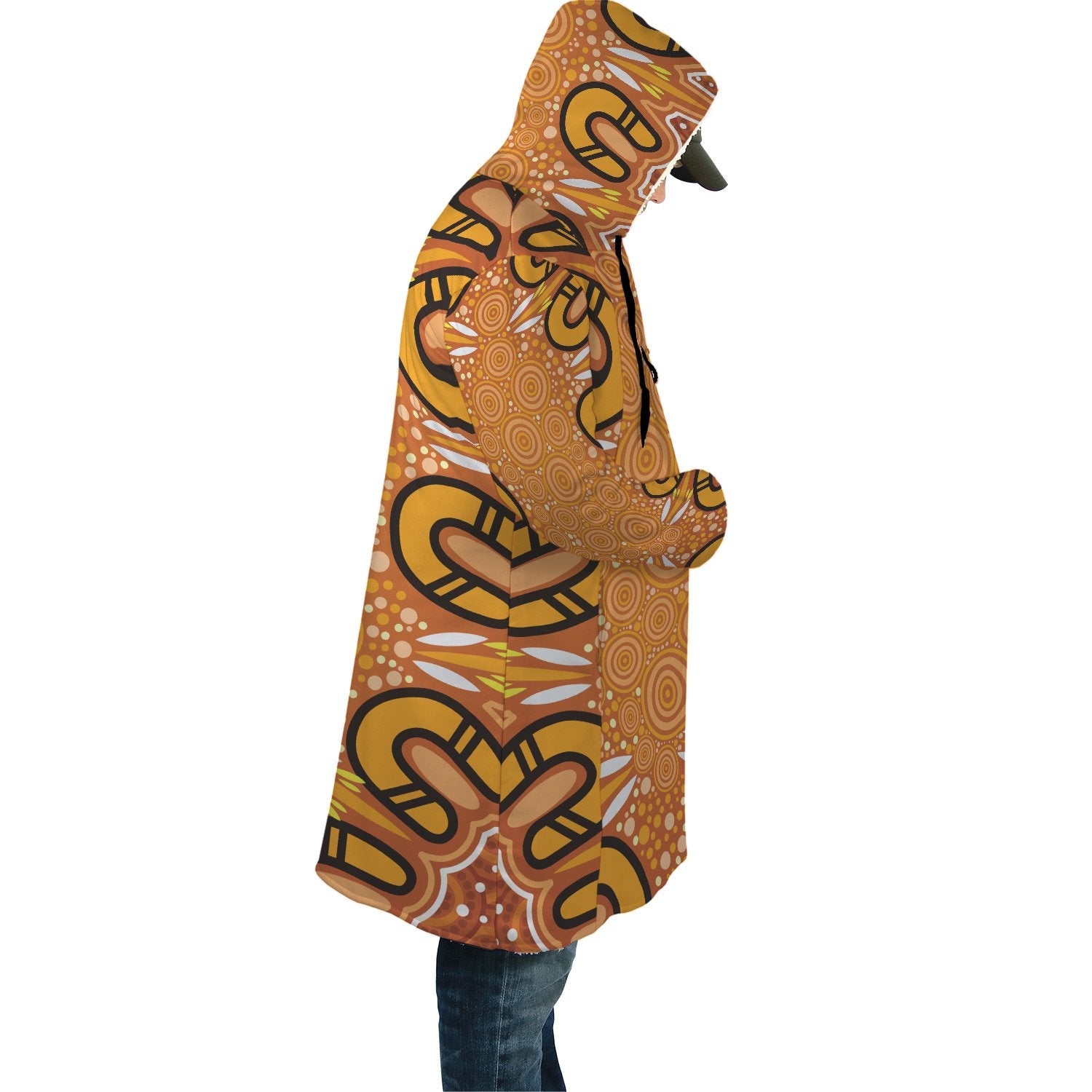 Aboriginal Cloak - Indigenous Art Patterns Ver03