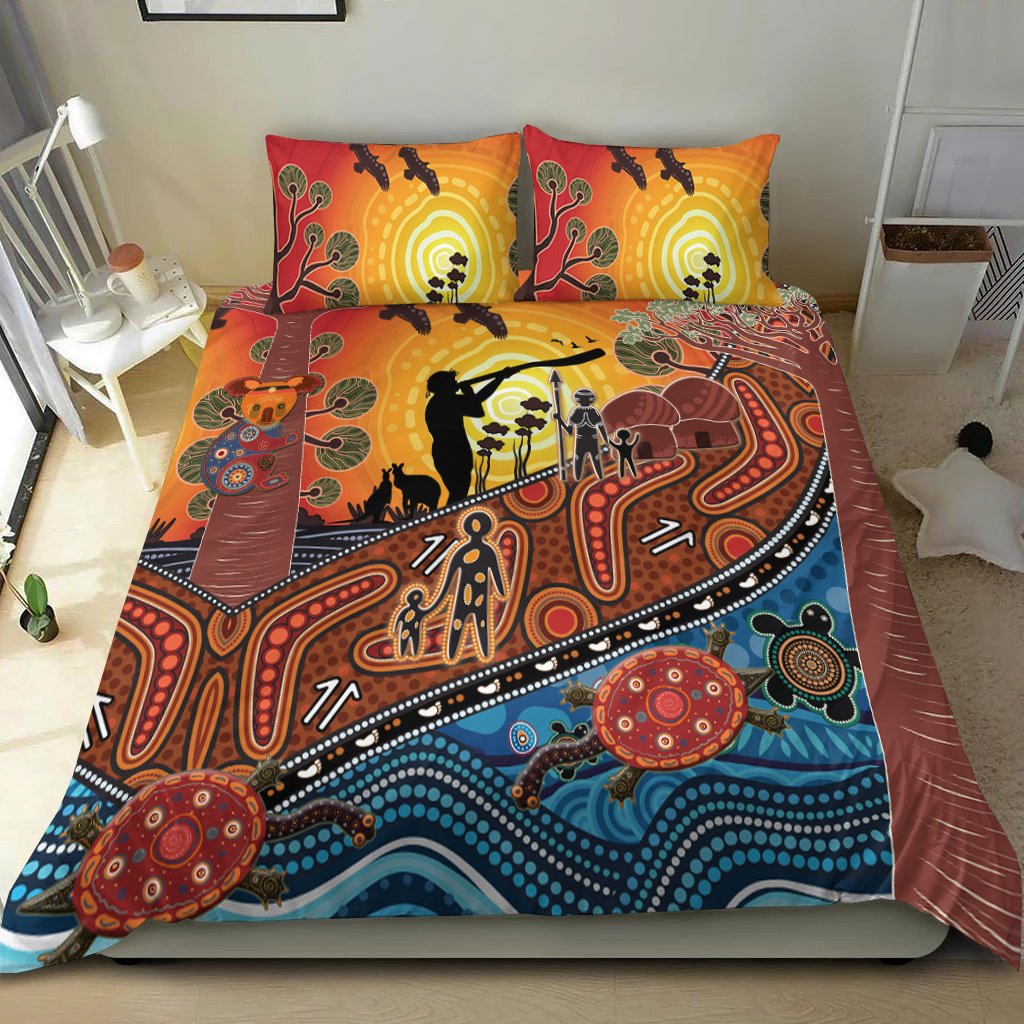 Aboriginal Bedding Set - Aboriginal Life