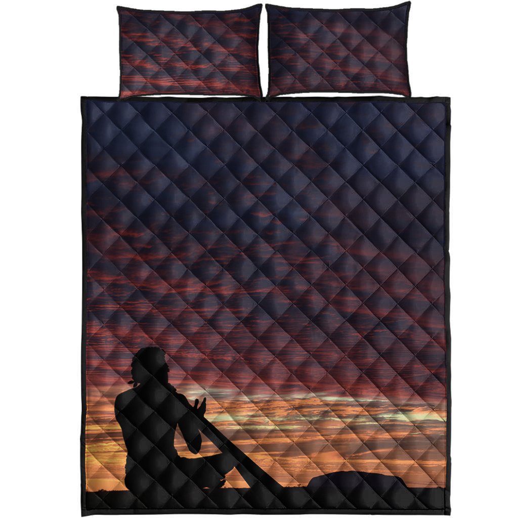 Australia Quilt Bed Set - Uluru Sky View 2022