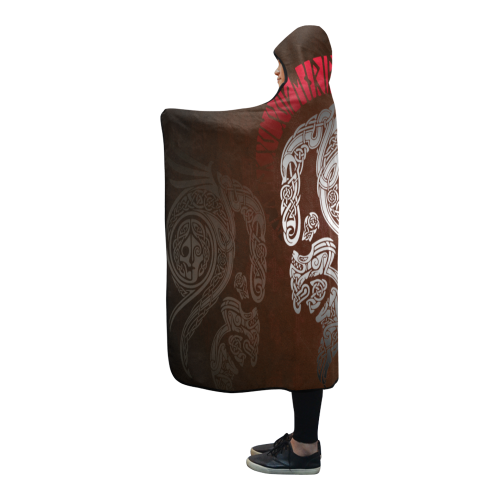 Viking Hooded Blanket Loki Of 