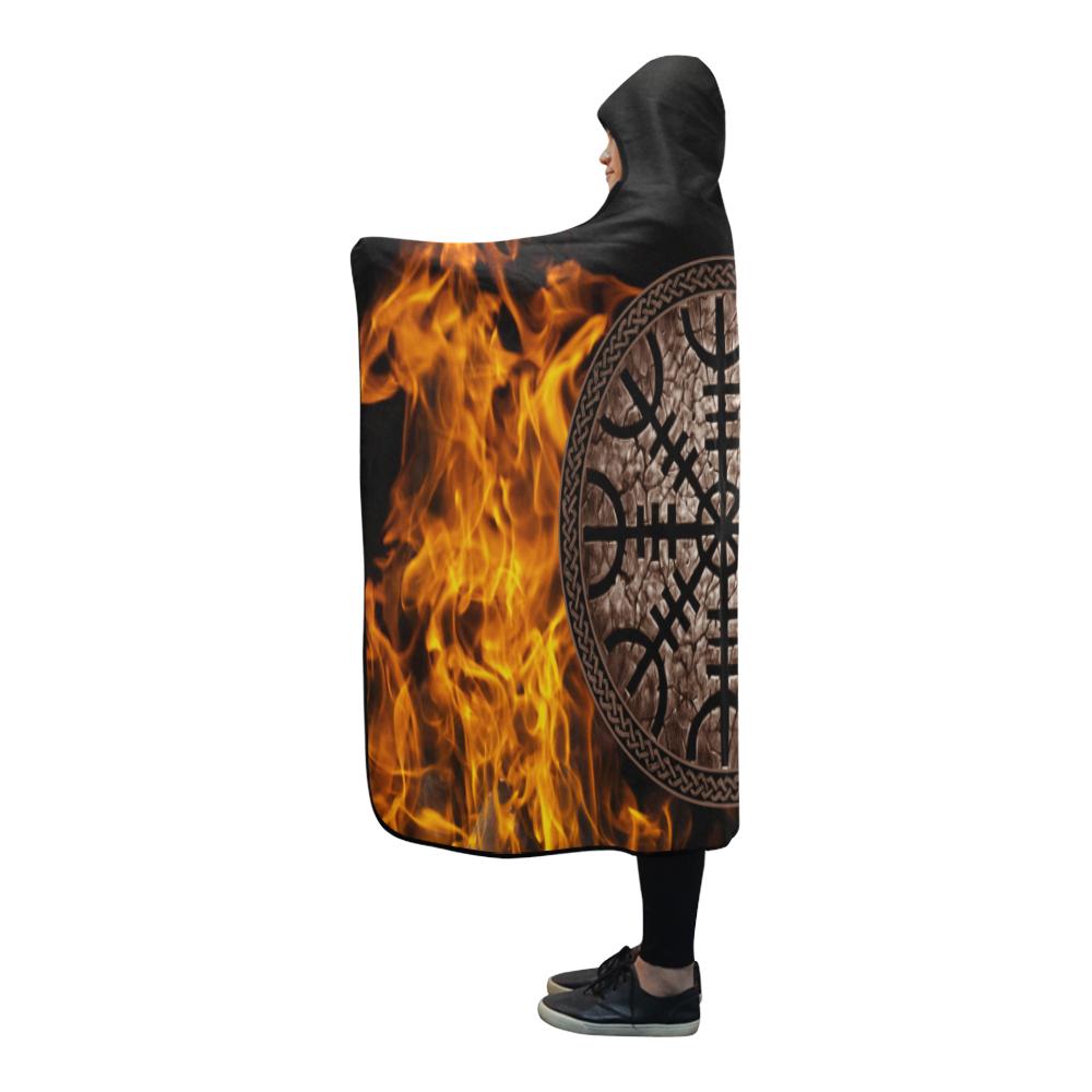 Viking Hooded Blanket The Helm Of Awe