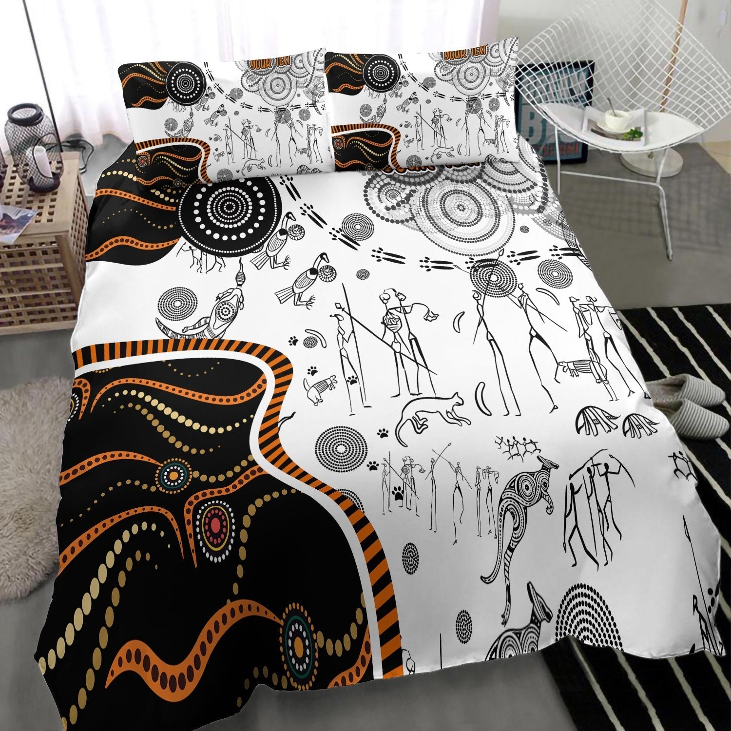 (Custom) Australia NAIDOC Week 2022 Bedding Set - Aboriginal Story