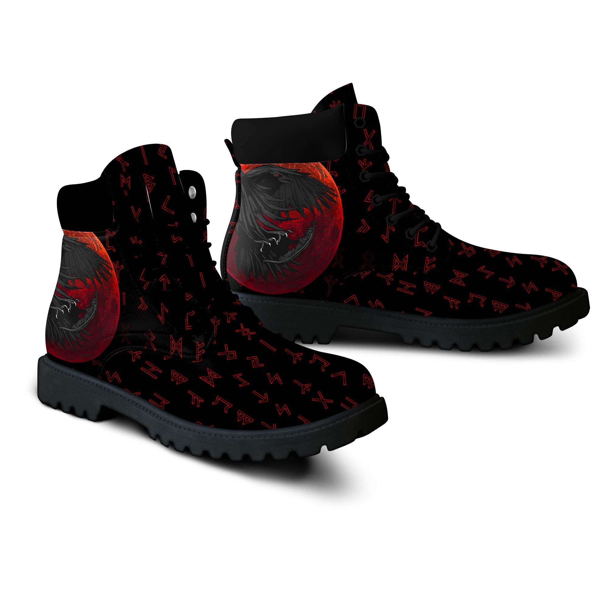 Viking All Season Boots Red Moon Raven