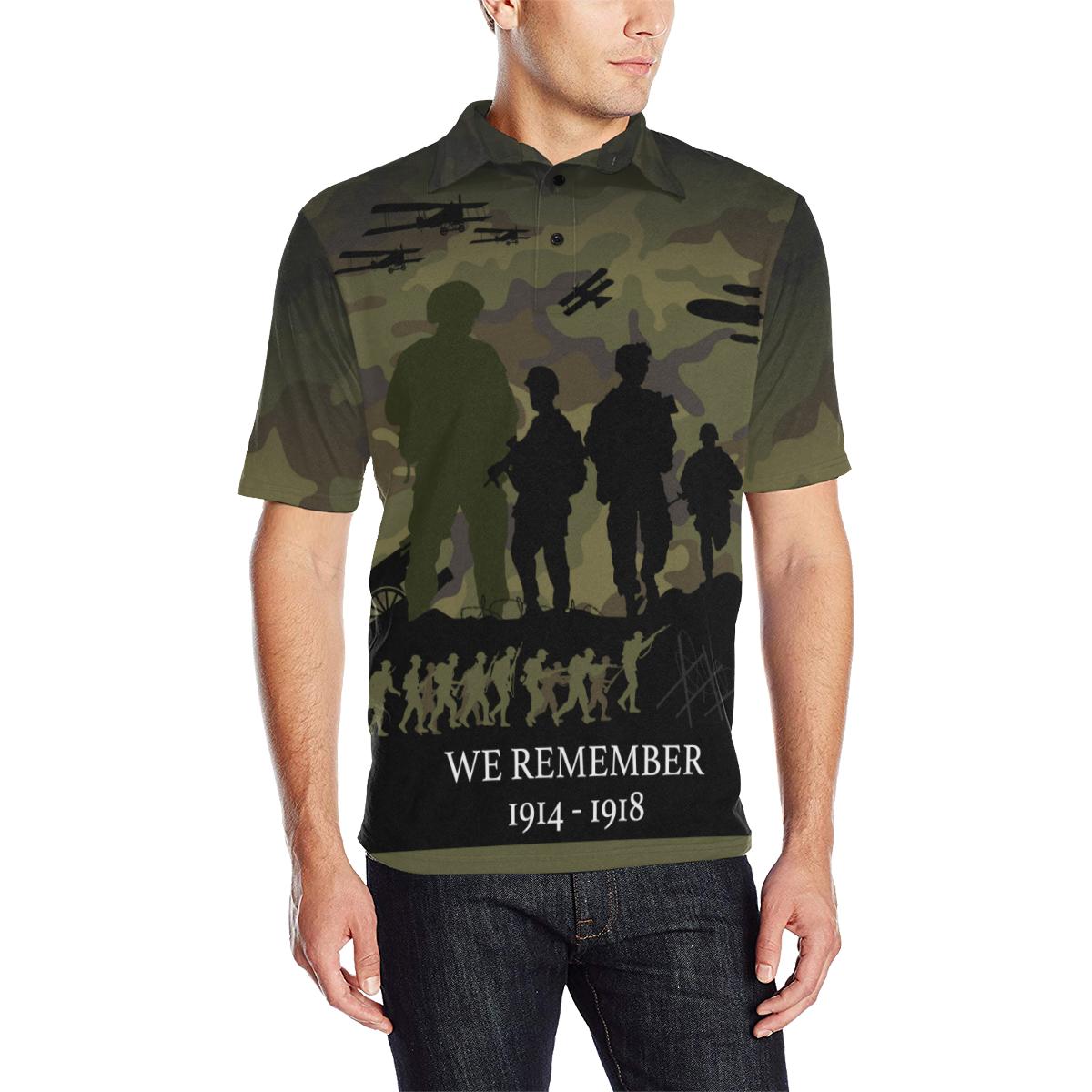 Anzac Polo - Anzac Lest We Forget Ver05 Polo Shirt