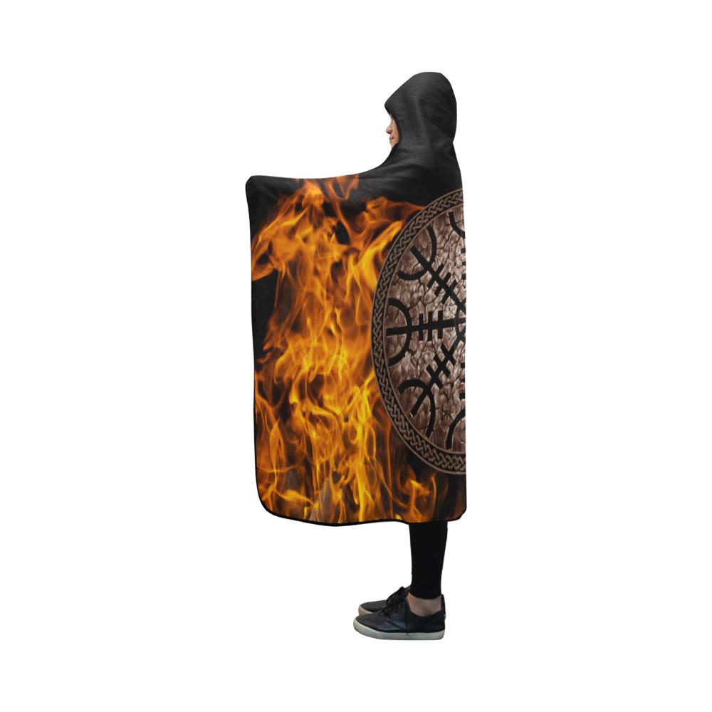 Viking Hooded Blanket The Helm Of Awe