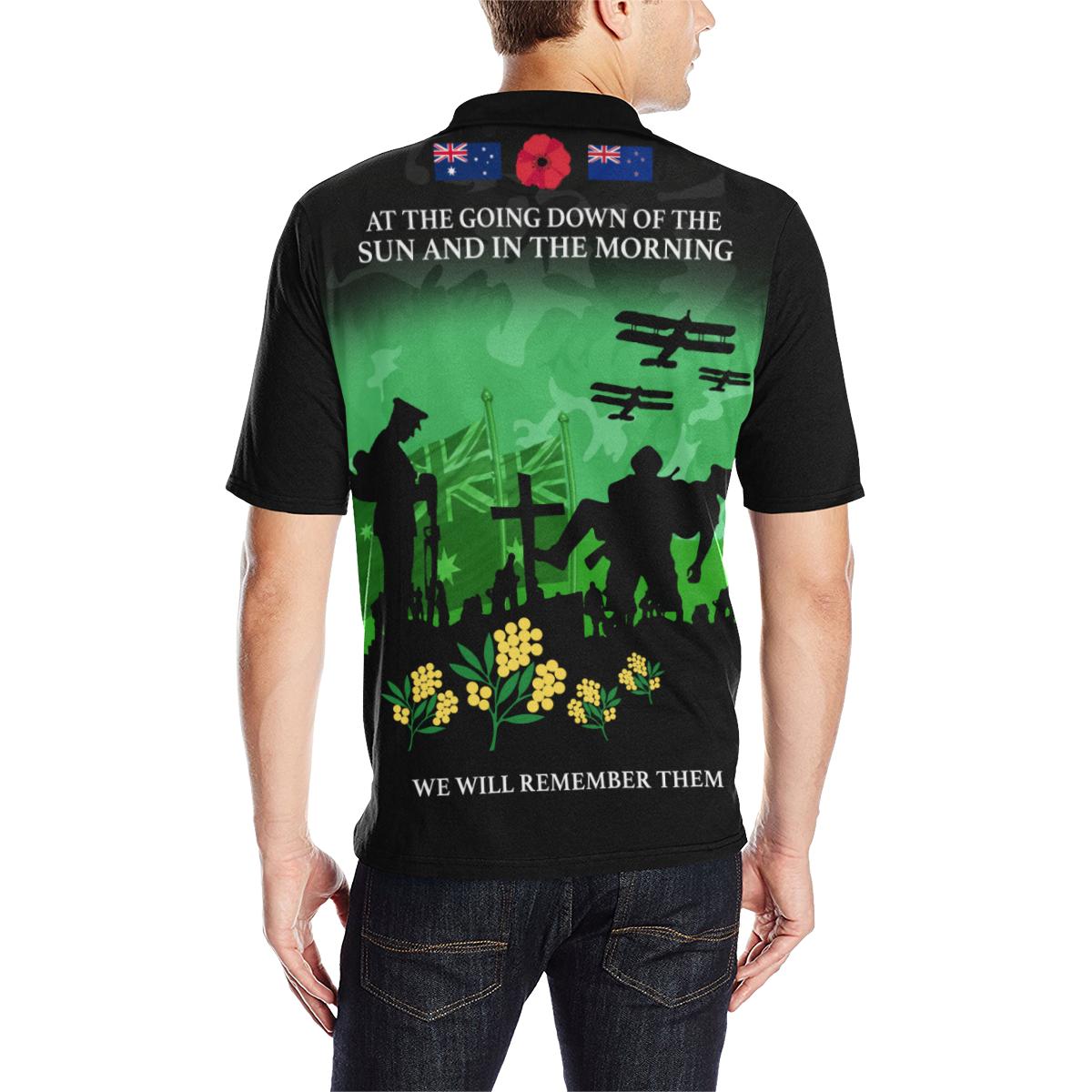 Anzac Polo - Anzac Lest We Forget Ver02 Polo Shirt