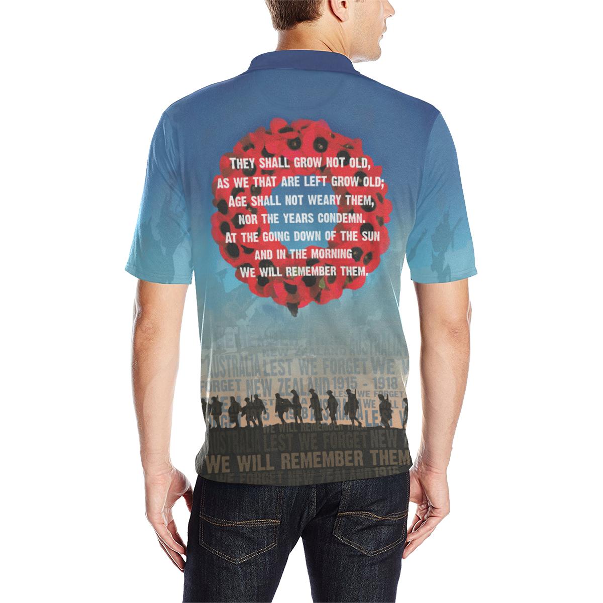Anzac Polo - Anzac Lest We Forget Ver06 Polo Shirt