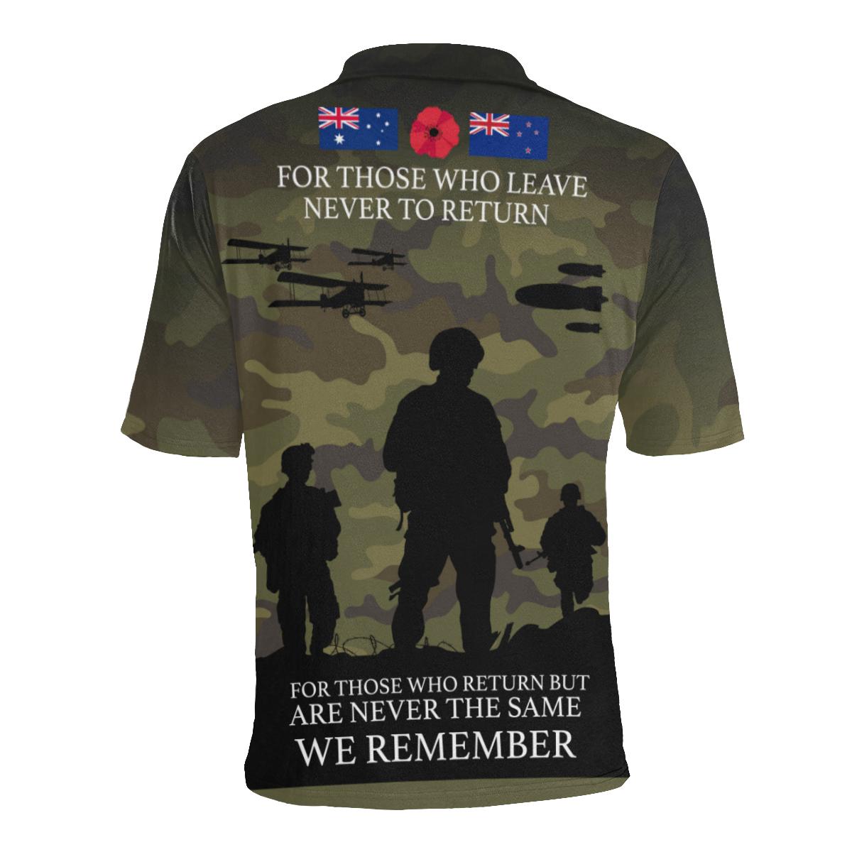 Anzac Polo - Anzac Lest We Forget Ver05 Polo Shirt