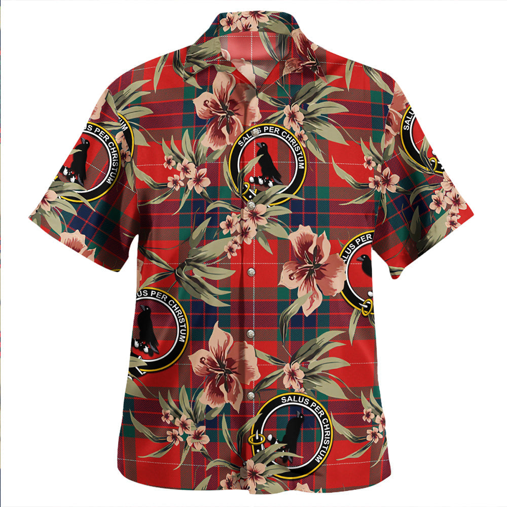 Scottish Tartan Abernethy Modern Clan Hawaiian Shirt Tropical Old Style