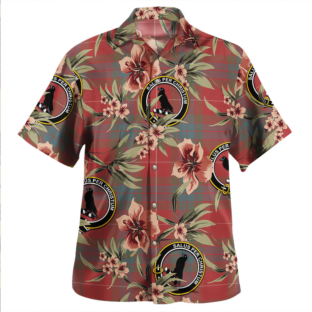 Scottish Tartan Abernethy Weathered Clan Hawaiian Shirt Tropical Old Style