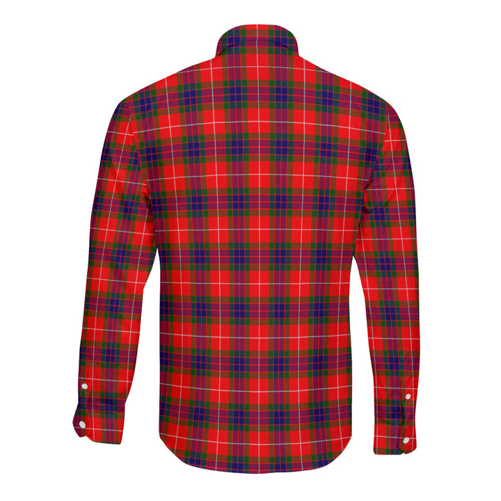 AbernethyTartan Crest Long Sleeve Button Shirt