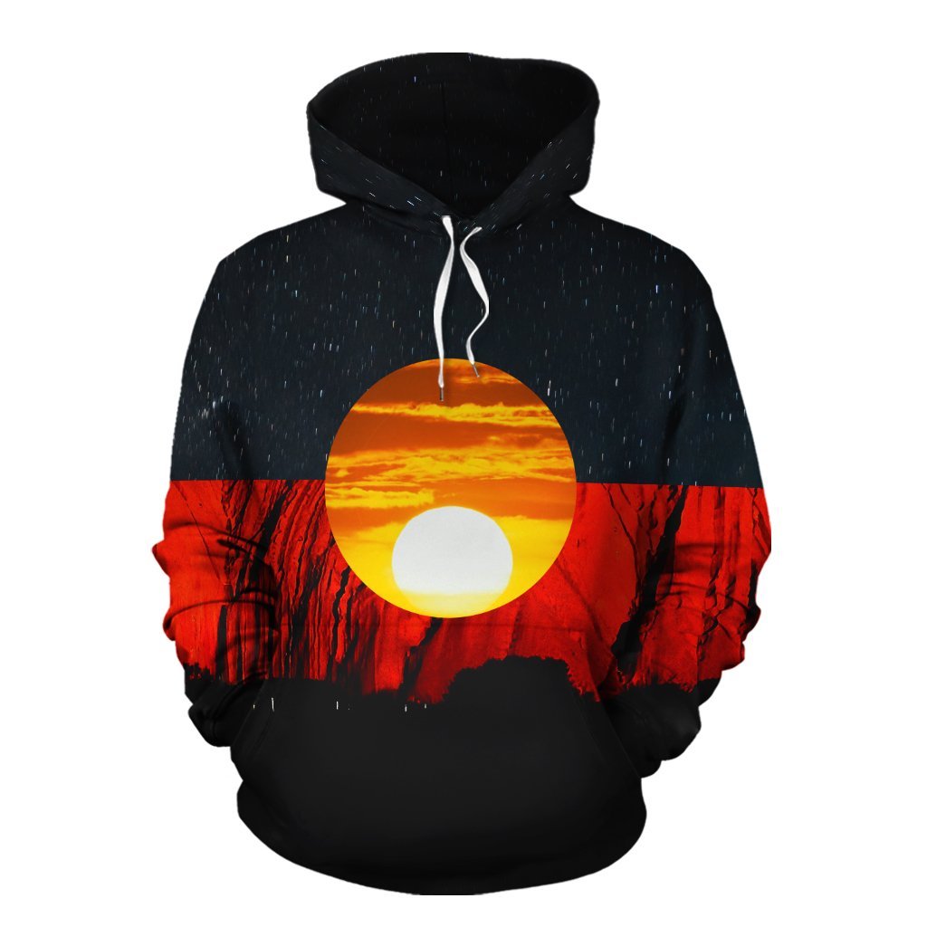Hoodie Australia Aboriginal Flag K8 Limited