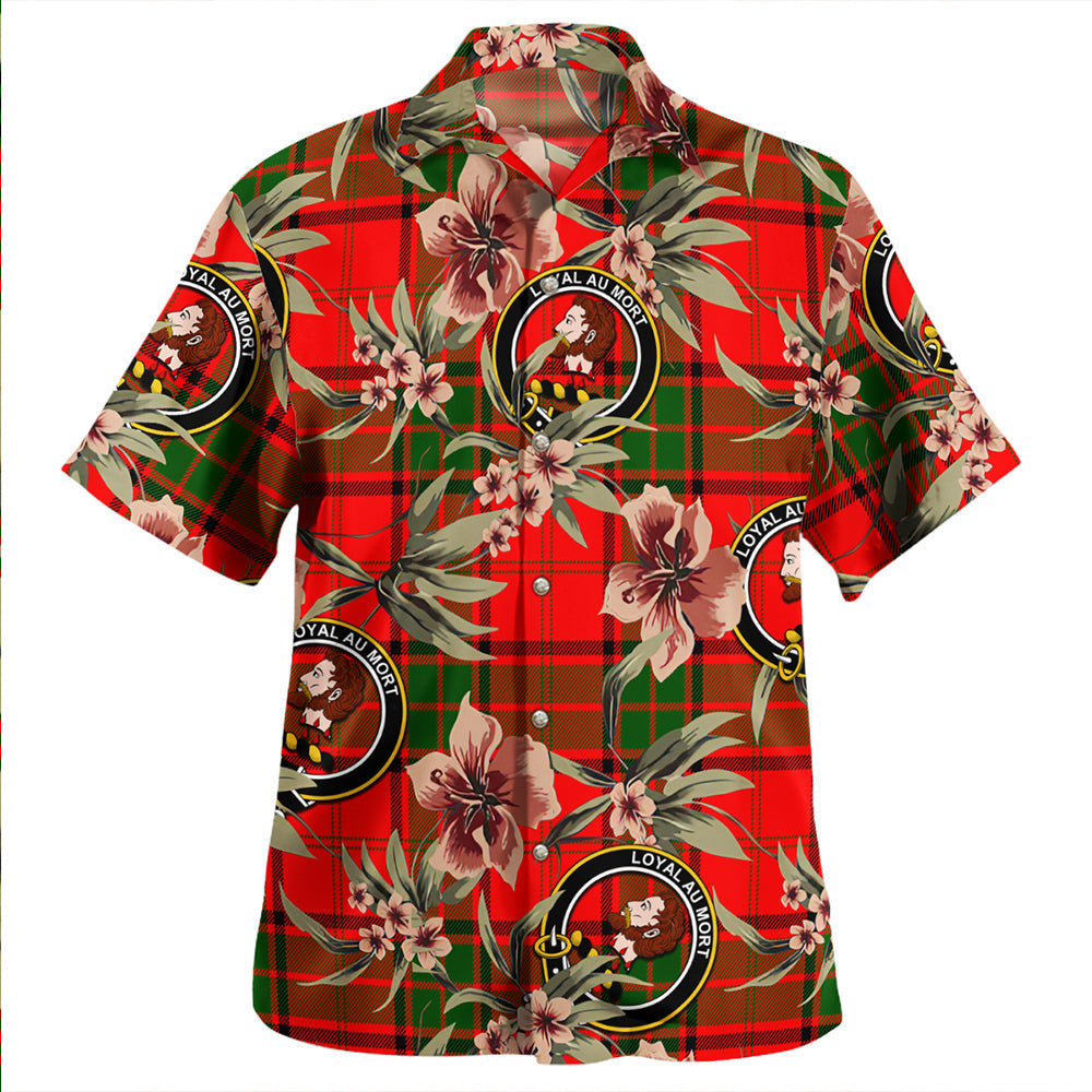 Scottish Tartan Adair Clan Hawaiian Shirt Tropical Old Style