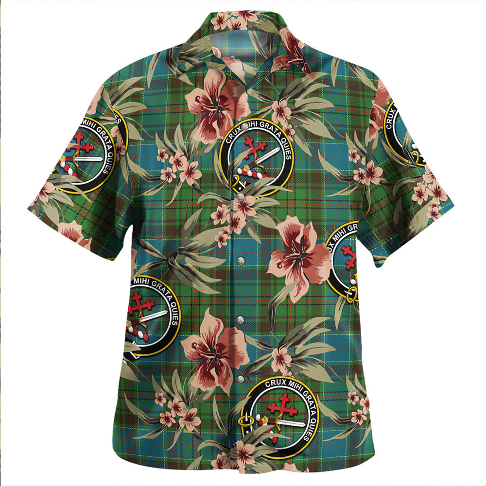 Scottish Tartan Adam Ancient Clan Hawaiian Shirt Tropical Old Style