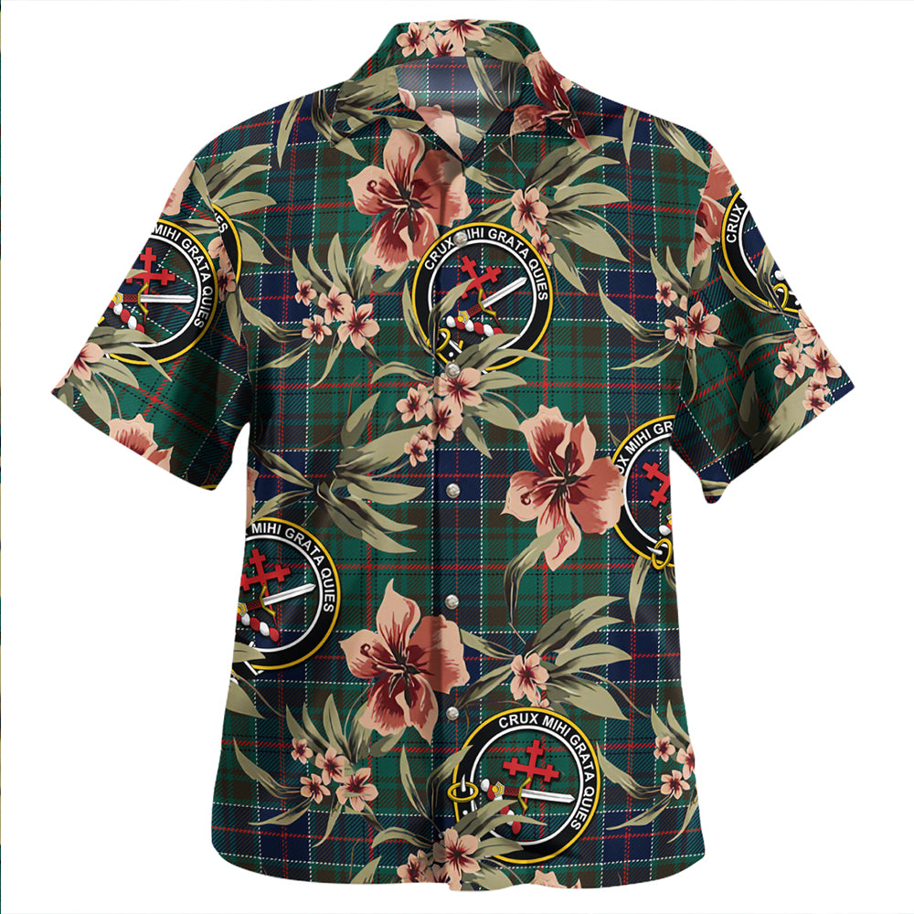 Scottish Tartan Adam Modern Clan Hawaiian Shirt Tropical Old Style