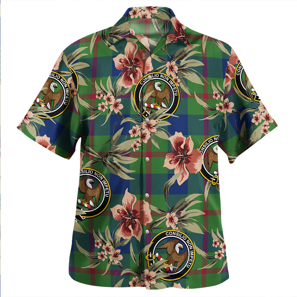 Scottish Tartan Agnew (MacAgnew) Modern Clan Hawaiian Shirt Tropical Old Style