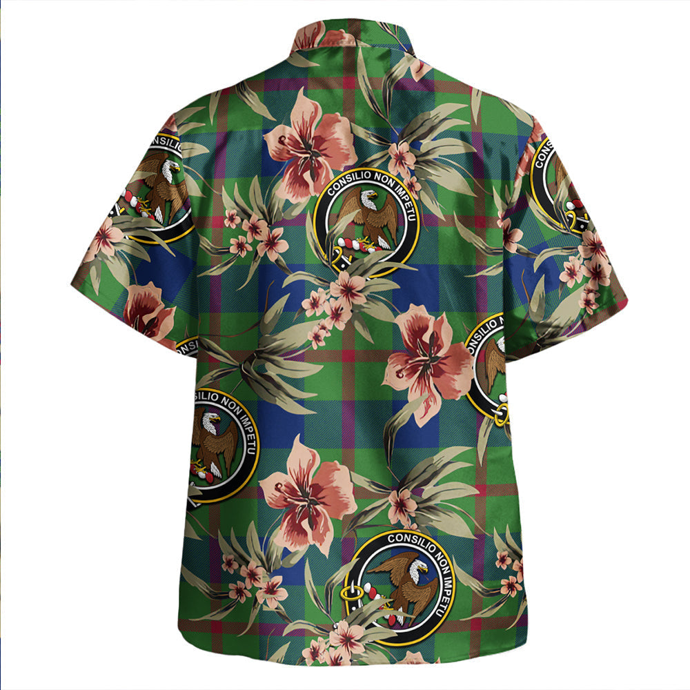 Scottish Tartan Agnew (MacAgnew) Modern Clan Hawaiian Shirt Tropical Old Style