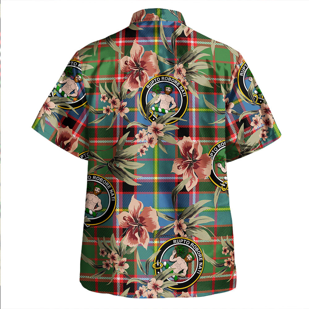 Scottish Tartan Aikenhead Clan Hawaiian Shirt Tropical Old Style