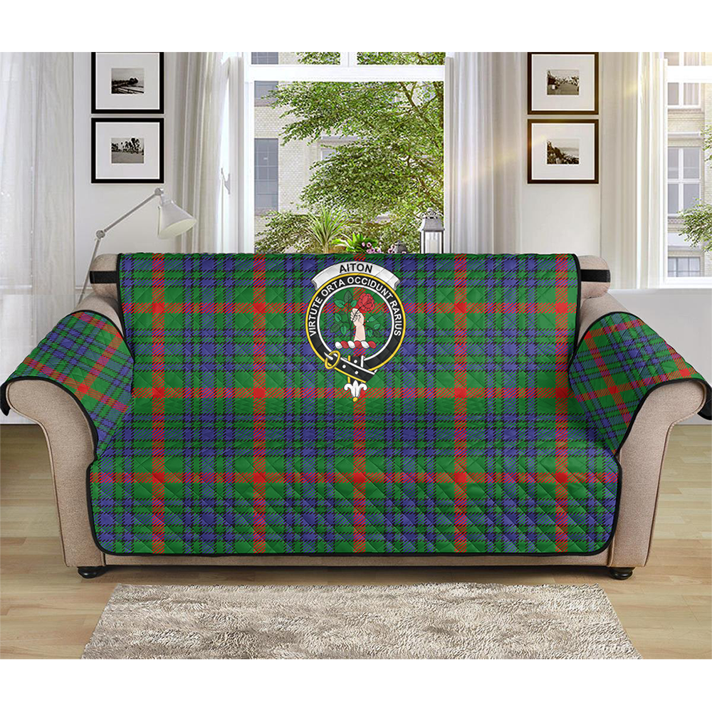 Aiton Tartan Classic Crest Sofa Protector