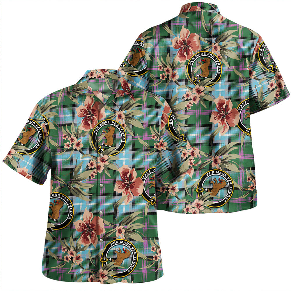 Scottish Tartan Alexander of Menstry Hunting Ancient Clan Hawaiian Shirt Tropical Old Style
