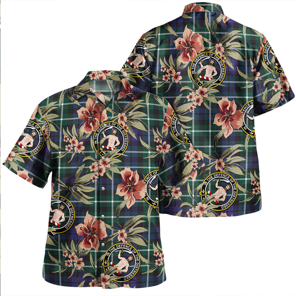Scottish Tartan Allardice Clan Hawaiian Shirt Tropical Old Style