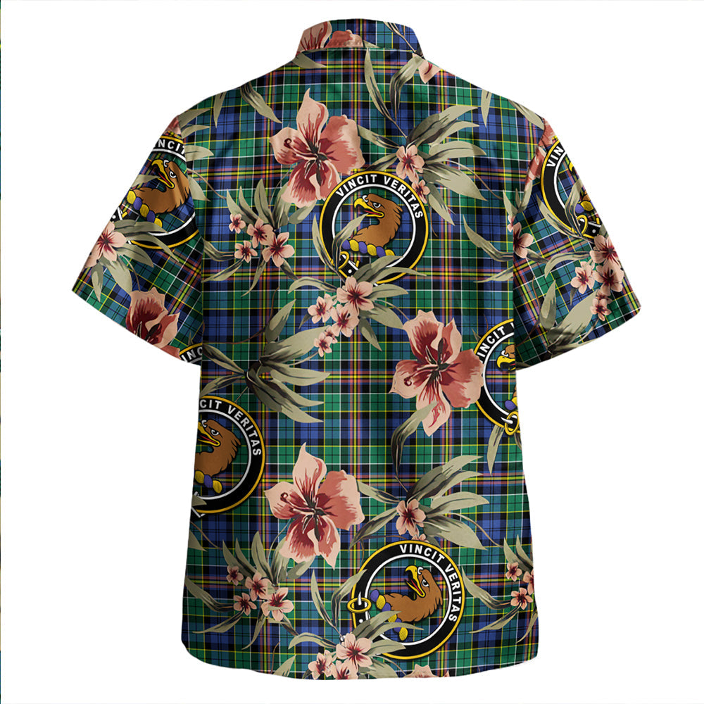 Scottish Tartan Allison Clan Hawaiian Shirt Tropical Old Style