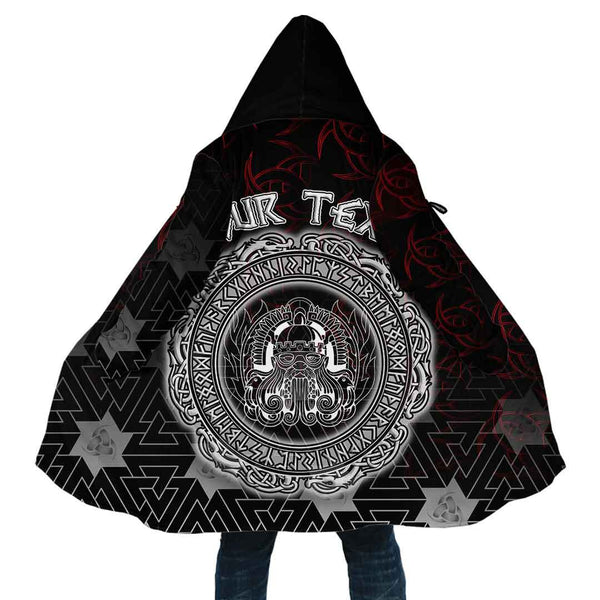 Custom Viking Hooded Coat Ancient Scandinavian God Odin 2 Special Style