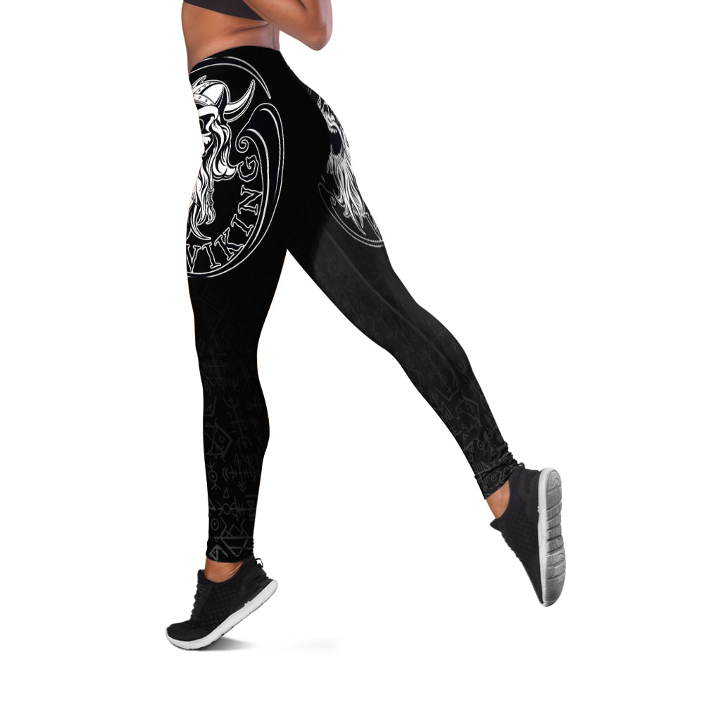 Viking Legging Ancient Warrior Skull