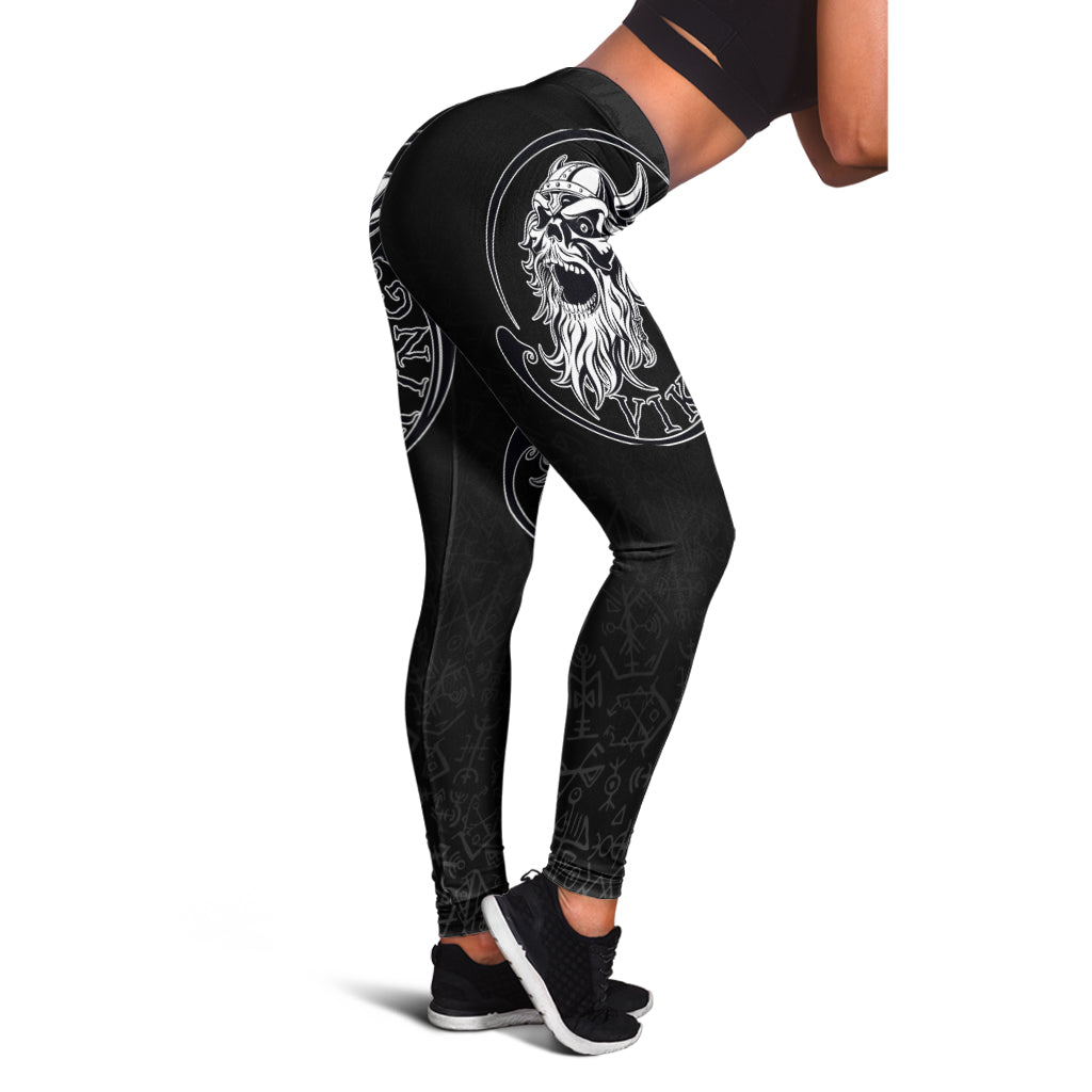 Viking Legging Ancient Warrior Skull