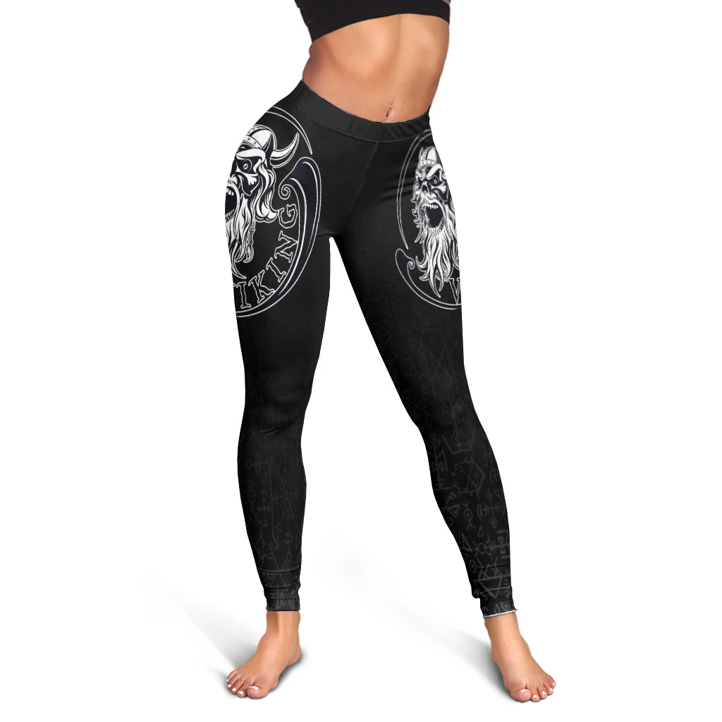 Viking Legging Ancient Warrior Skull